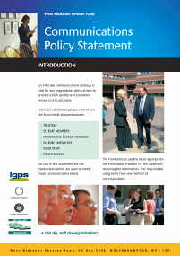 communications policy leaflet