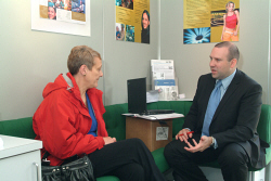 Prudential staff at roadshows events 1